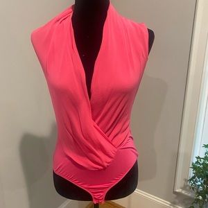 Bebe pink bodysuit